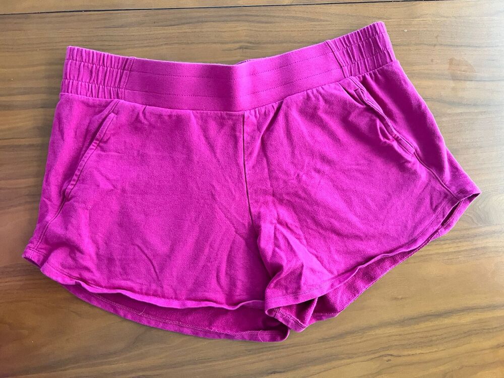 All In Motion Pink Gym Shorts with Elastic Waist and Pockets with 4" Inseam - XL